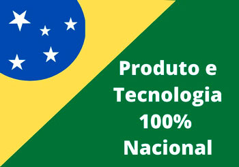 Produto e tecnologia 100% nacional